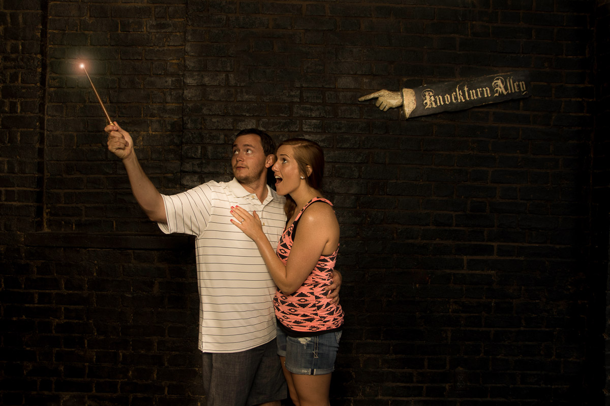 Wizarding World of Harry Potter Surprise Proposal