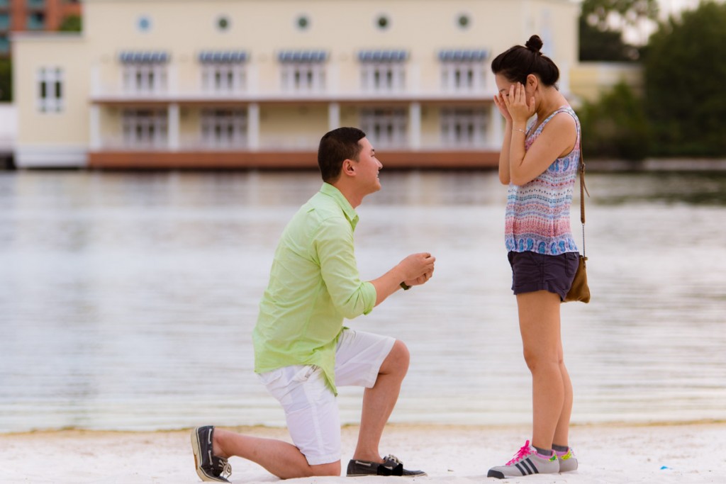 Disney Yacht and Beach Marriage Proposal