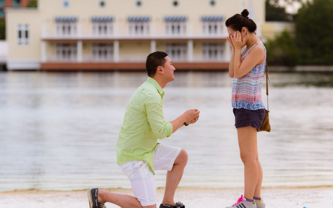 Disney Yacht and Beach Marriage Proposal