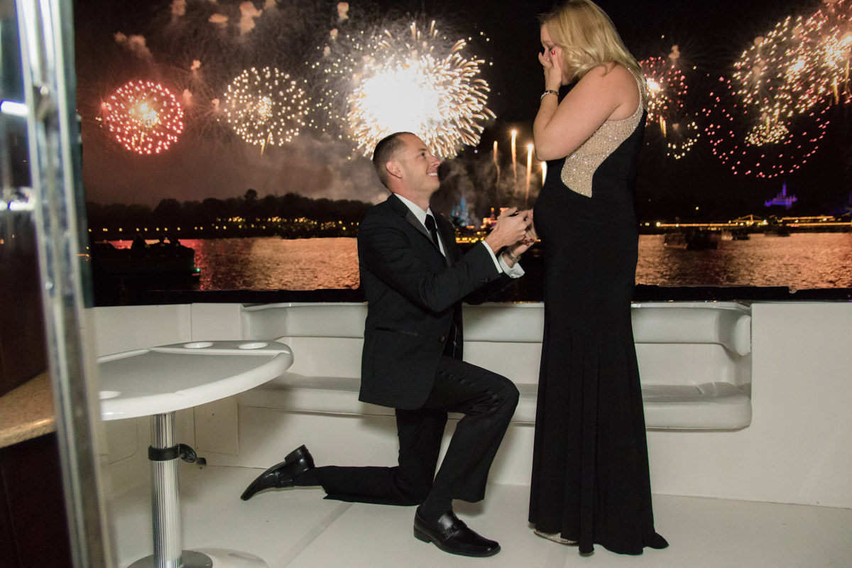 Disney Fireworks Marriage Proposal