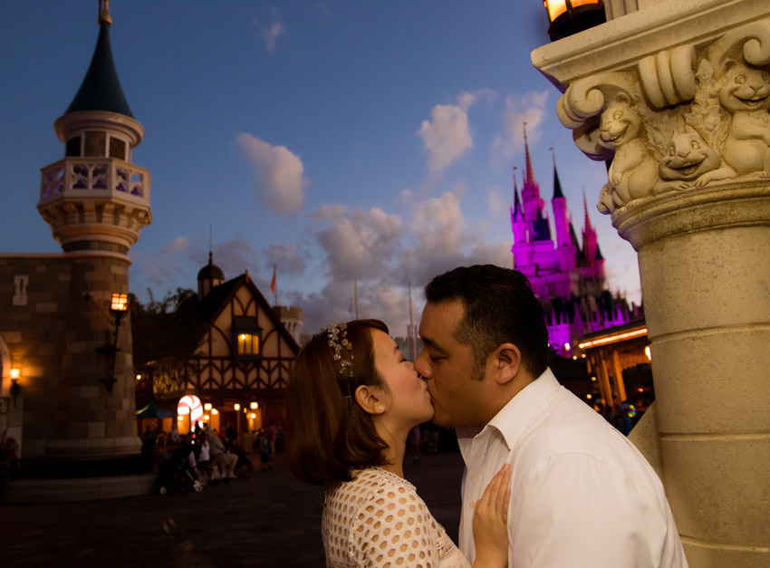 Disney Magic Kingdom Engagement