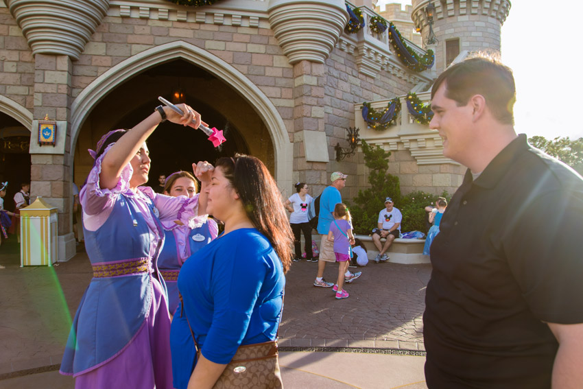 Disney Magic Kingdom Marriage Proposal