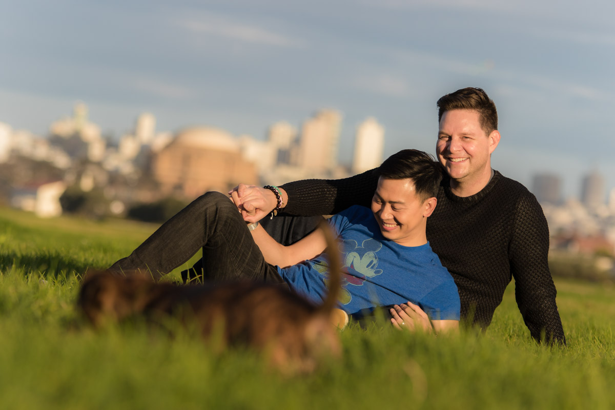 San Francisco Same Sex Engagement