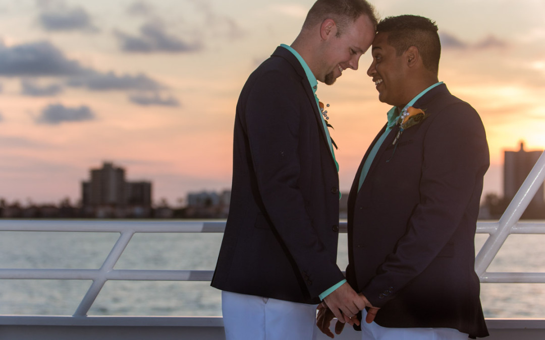 Orlando Same Sex Wedding Photographer | Yacht Starship Wedding