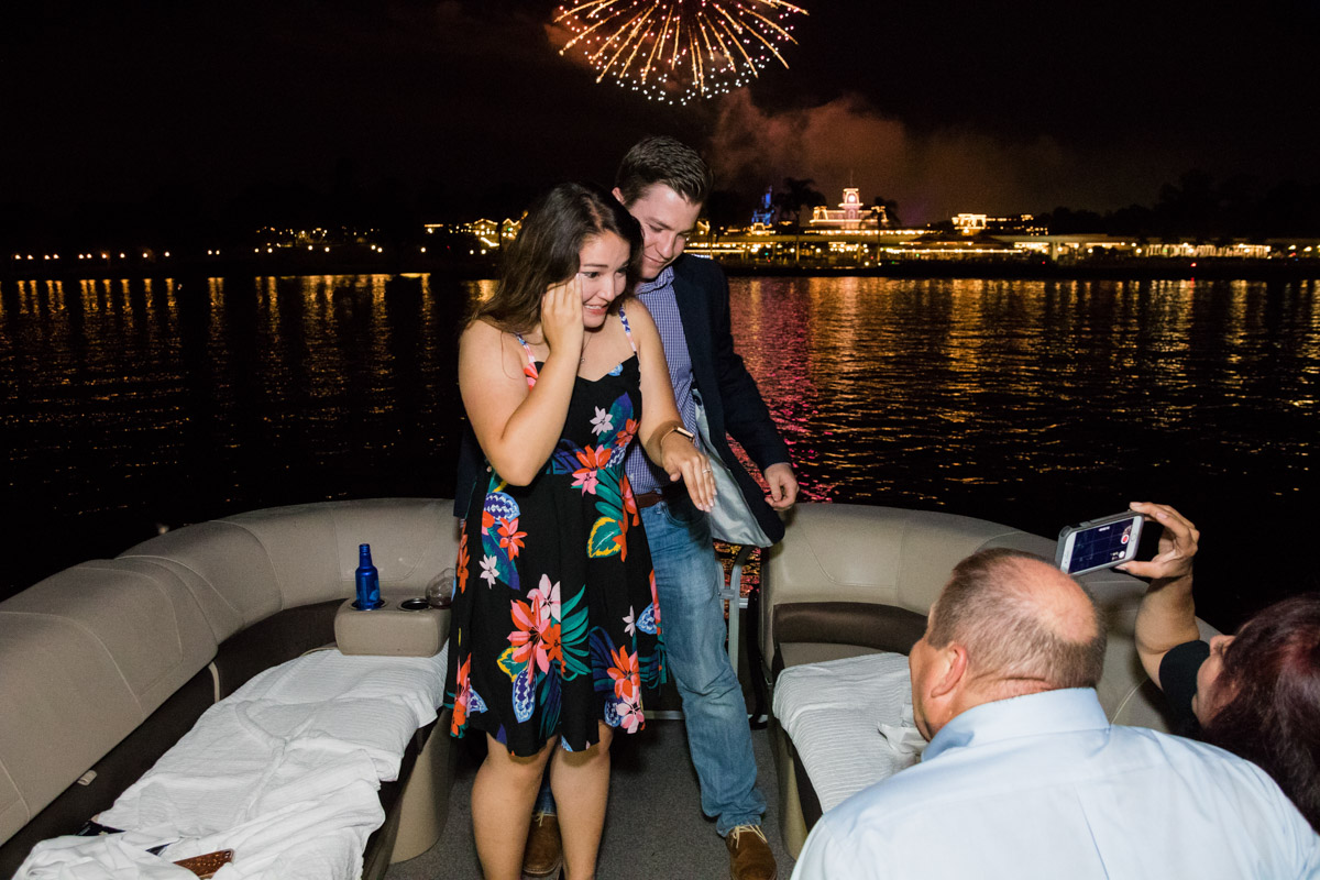 Disney Fireworks Cruise Proposal