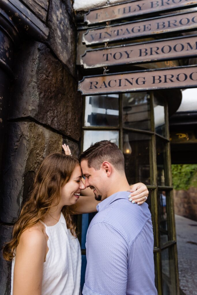 Wizarding World of Harry Potter Proposal Ty and Maya