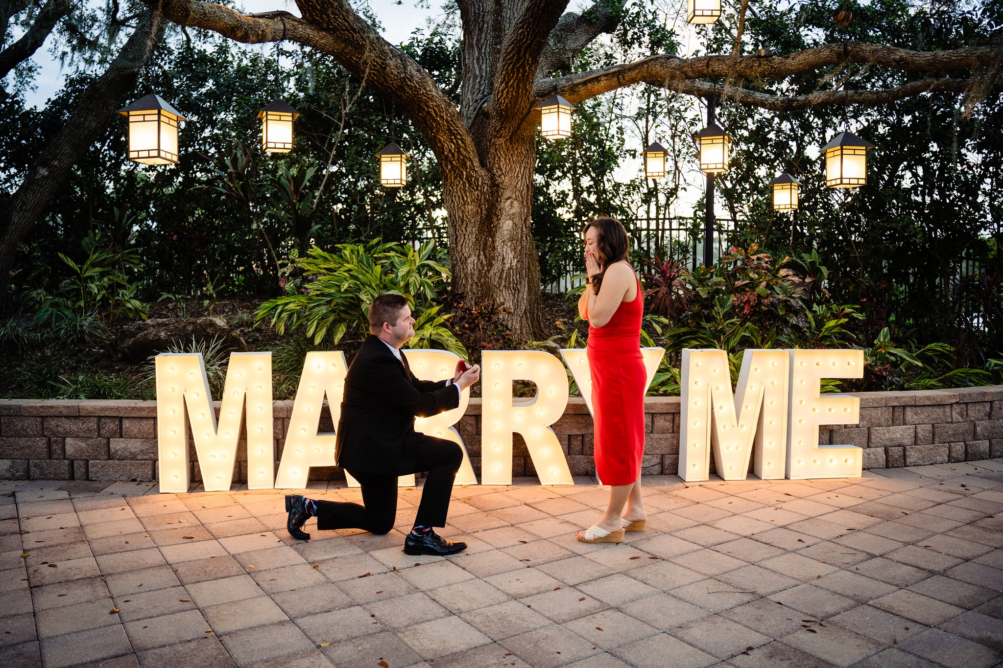 Hyatt Regency Grand Cypress Proposal Orlando Proposal photographer