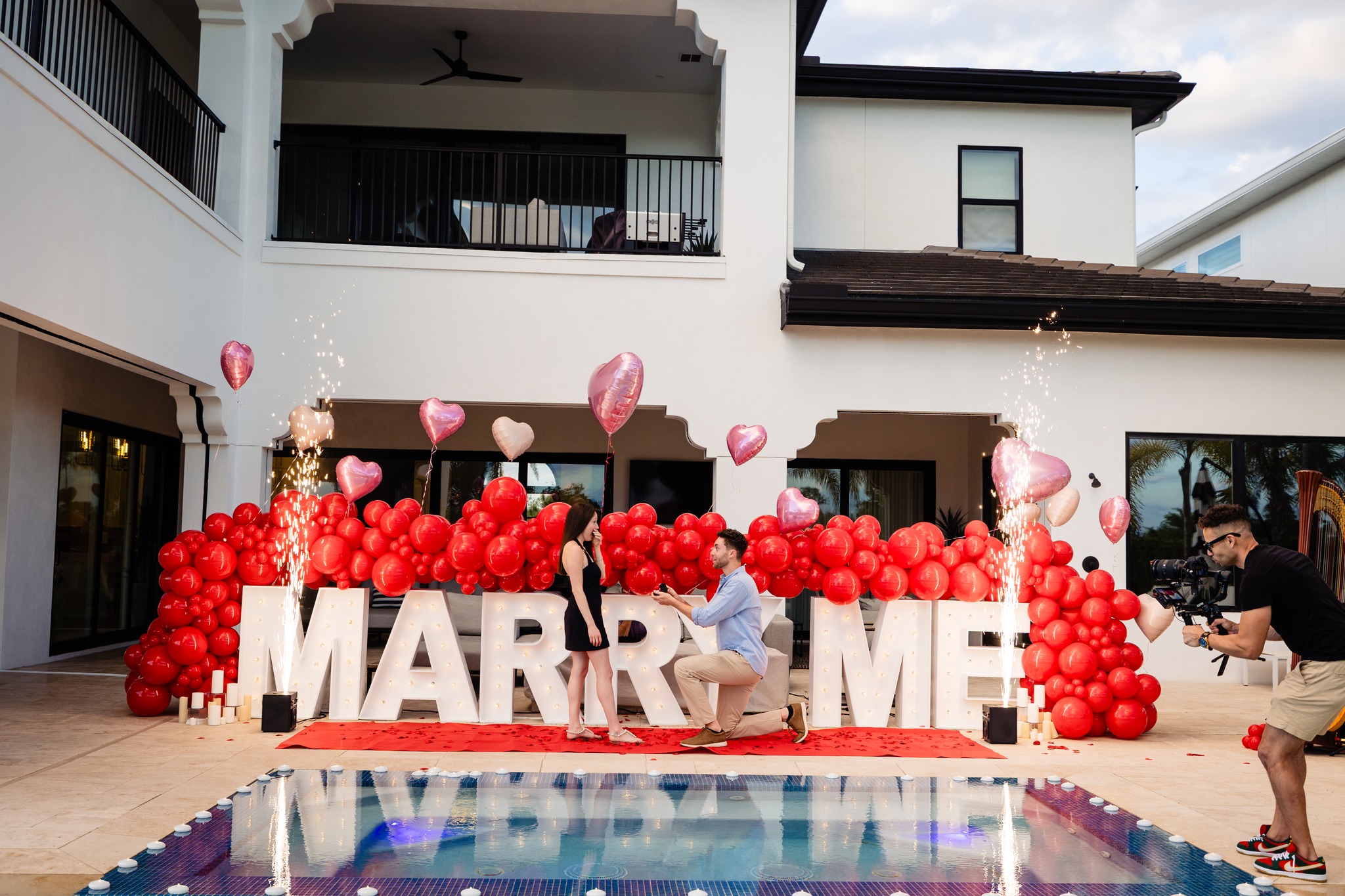 Orlando Proposal Photographer House Proposal